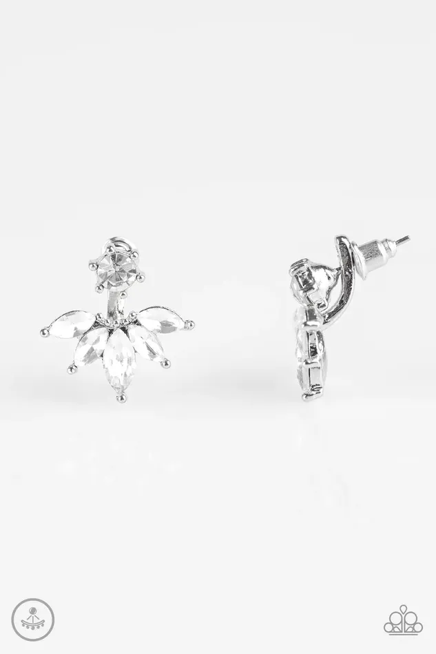 Earrings Paparazzi Jewelry Paparazzi Earring Hidden Talent White