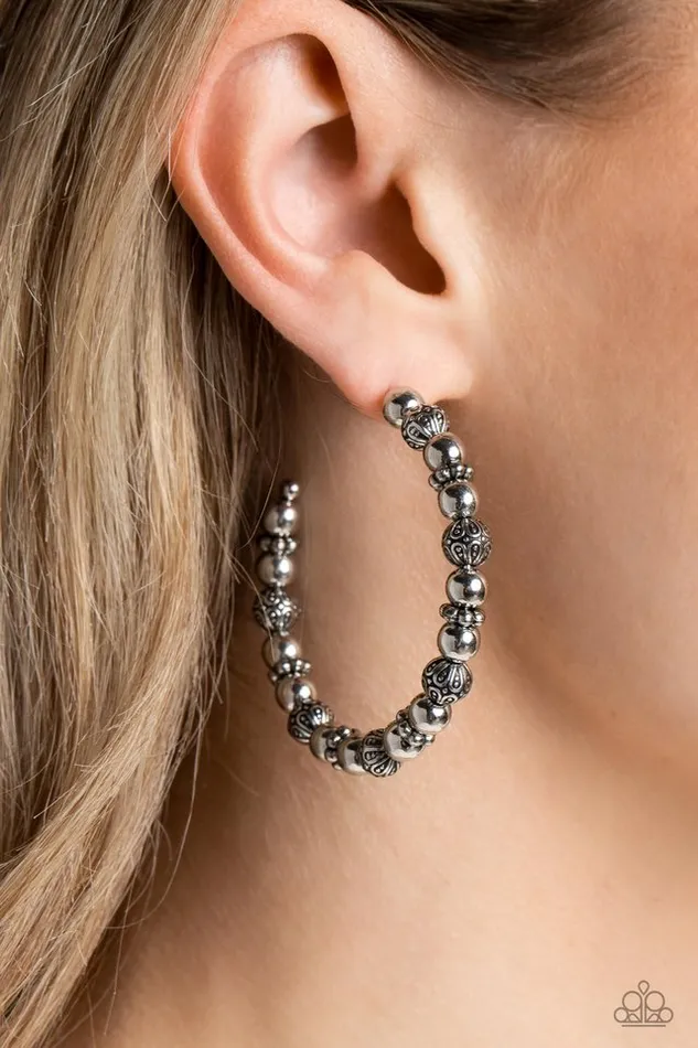 Earrings Paparazzi Jewelry Paparazzi Earring Rebuilt Ruins Silver