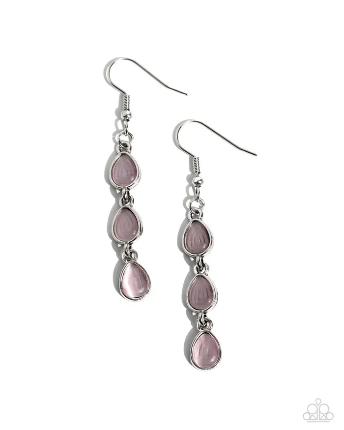 Earrings Paparazzi Jewelry Paparazzi Earring Summer Rain Pink Earrings Paparazzi Jewelry Paparazzi Earring Summer Rain Pink