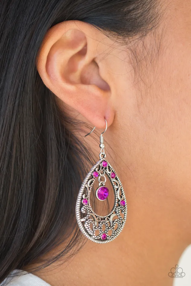 Earrings Paparazzi Jewelry Paparazzi Earrings Gotta Get That Glow Pink Earrings Paparazzi Jewelry Paparazzi Earrings Gotta Get That Glow Pink