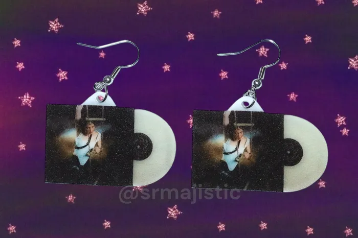 Earrings READY TO SHIP Caroline Polachek Pang Vinyl Album Handmade Earrings Sam Makes Things Earrings READY TO SHIP Caroline Polachek Pang Vinyl Album Handmade Earrings Sam Makes Things