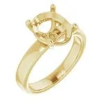 Engagement Collections 14K Yellow 11x9 mm Oval Solitaire Engagement Ring Rings Engagement Collections 14K Yellow 11x9 mm Oval Solitaire Engagement Ring Rings