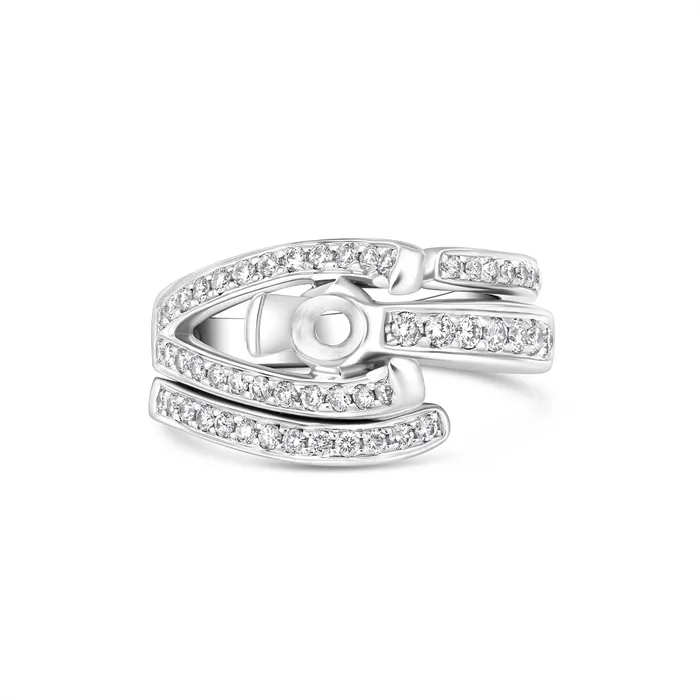 Engagement Collections Rings 14K White Gold Diamond 2PC Set RingBand