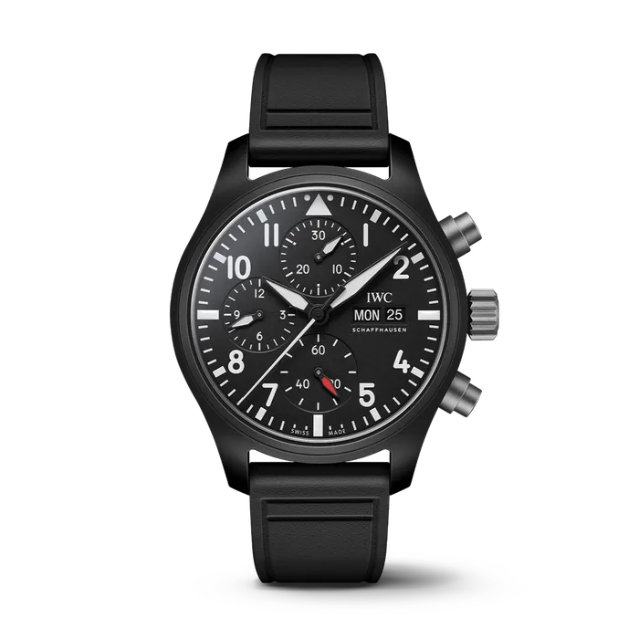 IWC Schaffhausen Watches IWC Schaffhausen Pilots Watch Chronograph 41 Top Gun IWC Schaffhausen Watches IWC Schaffhausen Pilots Watch Chronograph 41 Top Gun