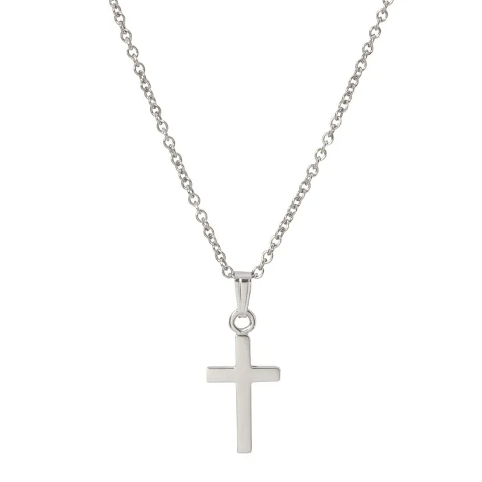 Necklaces Croghans Child Sterling Silver Cross Pendant Necklace