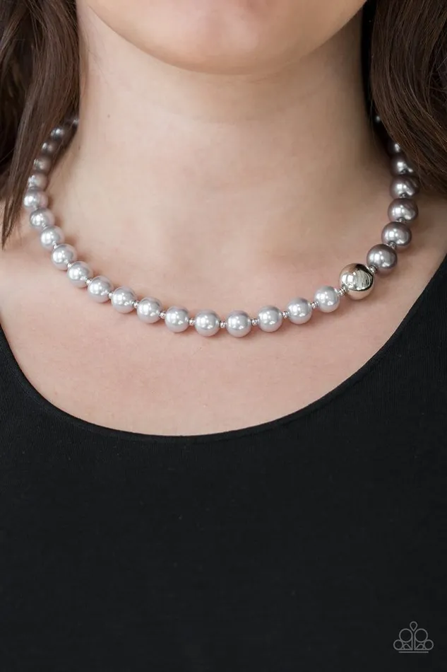 Necklaces Paparazzi Jewelry Paparazzi Necklace 5th Avenue ALister Silver