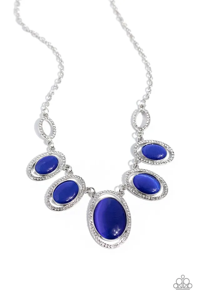 Necklaces Paparazzi Jewelry Paparazzi Necklace A BEAM Come True Blue Necklaces Paparazzi Jewelry Paparazzi Necklace A BEAM Come True Blue