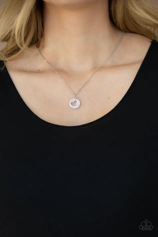 Necklaces Paparazzi Jewelry Paparazzi Necklace Bare Your Heart Pink