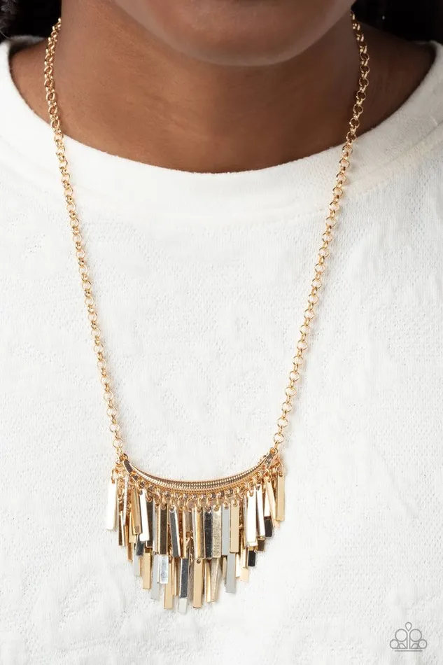 Necklaces Paparazzi Jewelry Paparazzi Necklace Cue the Chandelier Multi
