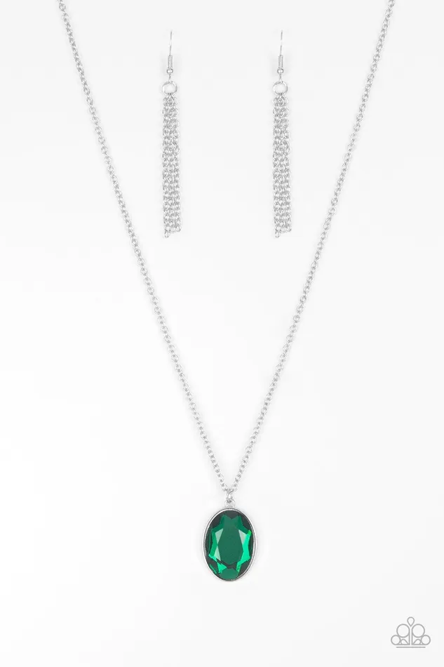 Necklaces Paparazzi Jewelry Paparazzi Necklace Definitely Duchess Green