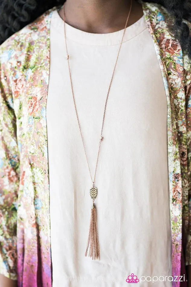 Necklaces Paparazzi Jewelry Paparazzi Necklace Higher Than The Sky Copper