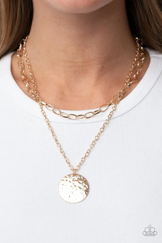 Necklaces Paparazzi Jewelry Paparazzi Necklace Highlight of My Life Gold