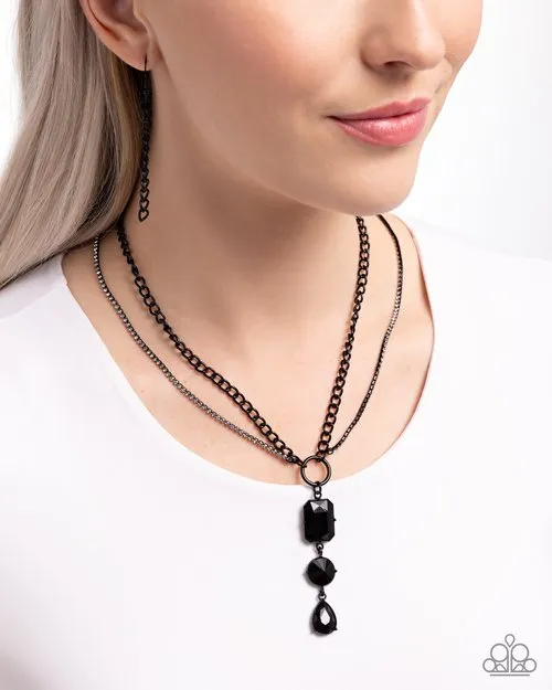 Necklaces Paparazzi Jewelry Paparazzi Necklace I Like Me Better Black