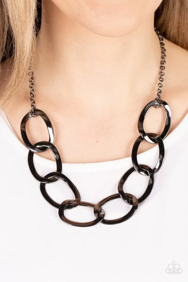 Necklaces Paparazzi Jewelry Paparazzi Necklace Ive got the Power Black