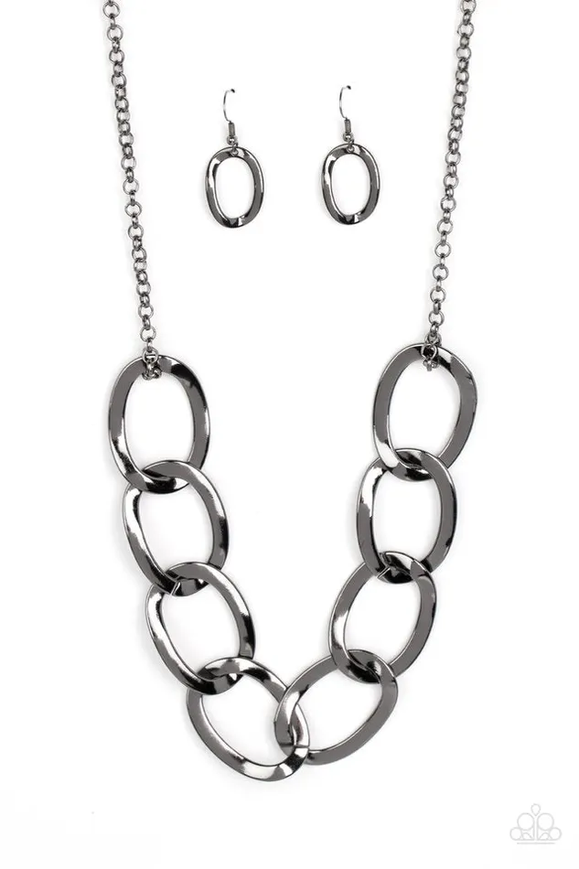 Necklaces Paparazzi Jewelry Paparazzi Necklace Ive got the Power Black Necklaces Paparazzi Jewelry Paparazzi Necklace Ive got the Power Black