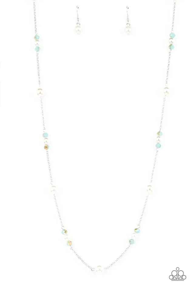 Necklaces Paparazzi Jewelry Paparazzi Necklace Keep Your Eye on the BALLROOM Blue Necklaces Paparazzi Jewelry Paparazzi Necklace Keep Your Eye on the BALLROOM Blue