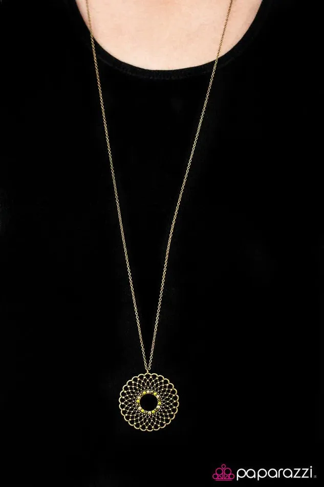 Necklaces Paparazzi Jewelry Paparazzi Necklace Musical Medallion Multi