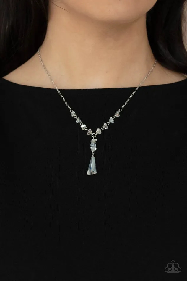 Necklaces Paparazzi Jewelry Paparazzi Necklace Olympian Oracle White