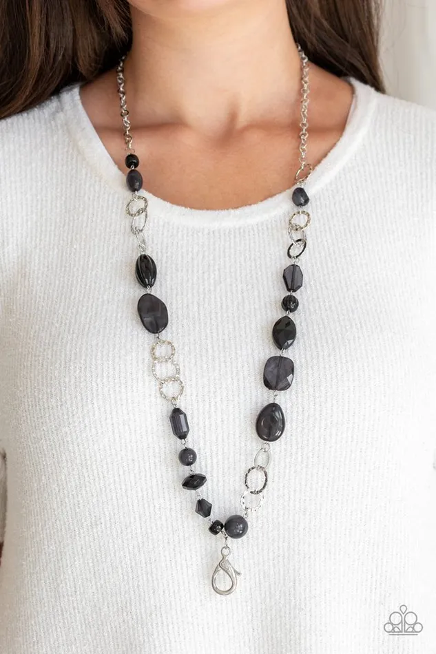 Necklaces Paparazzi Jewelry Paparazzi Necklace Prismatic Paradise Black