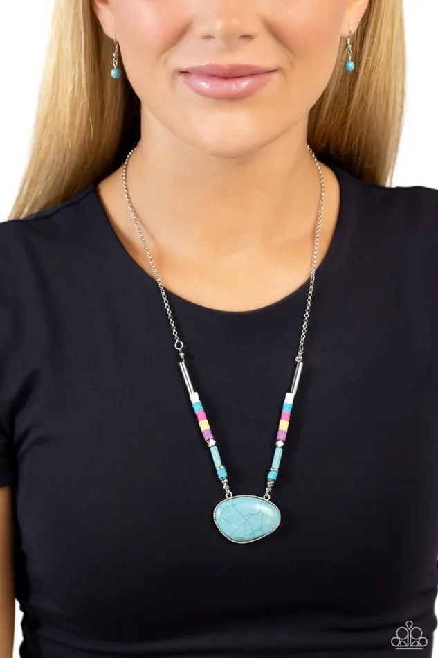 Necklaces Paparazzi Jewelry Paparazzi Necklace Seize the Sahara Multi