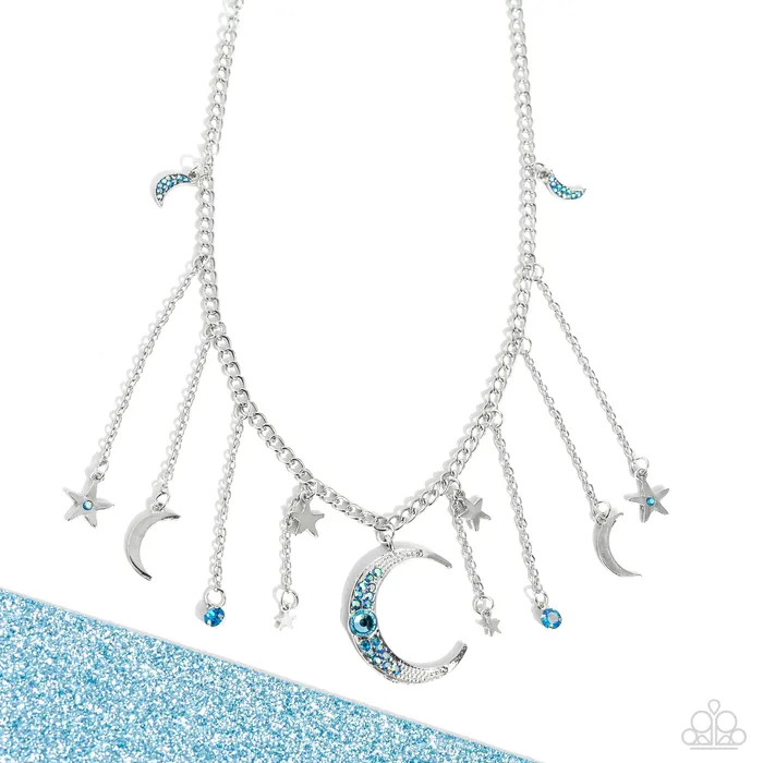Necklaces Paparazzi Jewelry Paparazzi Necklace Stellar Selection Blue