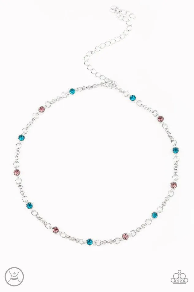 Necklaces Paparazzi Jewelry Paparazzi Necklace Stunningly Stunning Blue