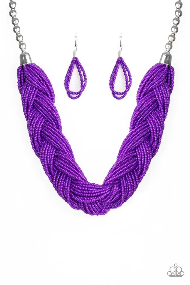 Necklaces Paparazzi Jewelry Paparazzi Necklace The Great Outback Purple