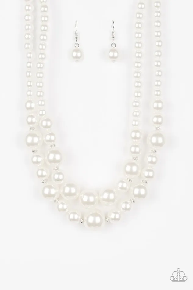 Necklaces Paparazzi Jewelry Paparazzi Necklace The More The Modest White Necklaces Paparazzi Jewelry Paparazzi Necklace The More The Modest White