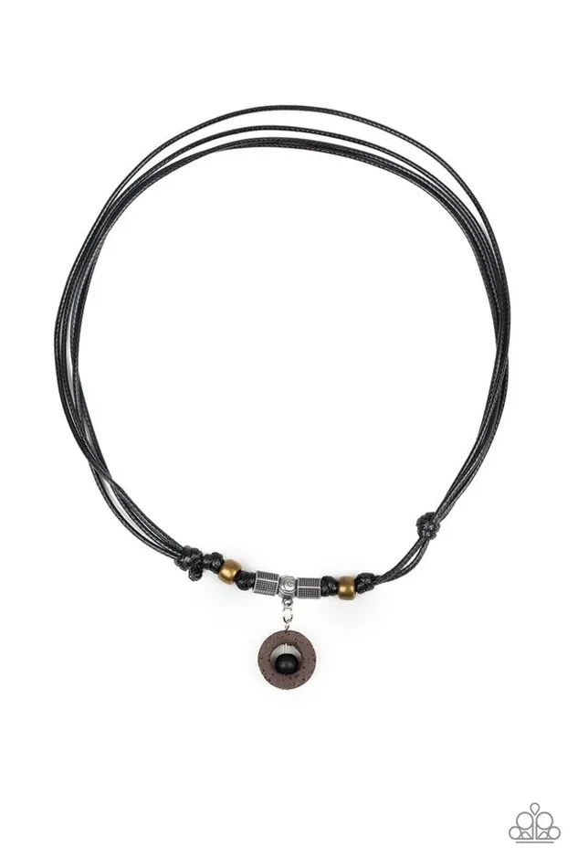 Necklaces Paparazzi Jewelry Paparazzi Necklace Tiki Thunder Black Necklaces Paparazzi Jewelry Paparazzi Necklace Tiki Thunder Black