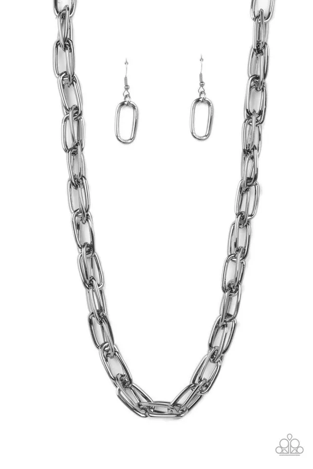 Necklaces Paparazzi Jewelry Paparazzi Necklace Tough Call Black Necklaces Paparazzi Jewelry Paparazzi Necklace Tough Call Black