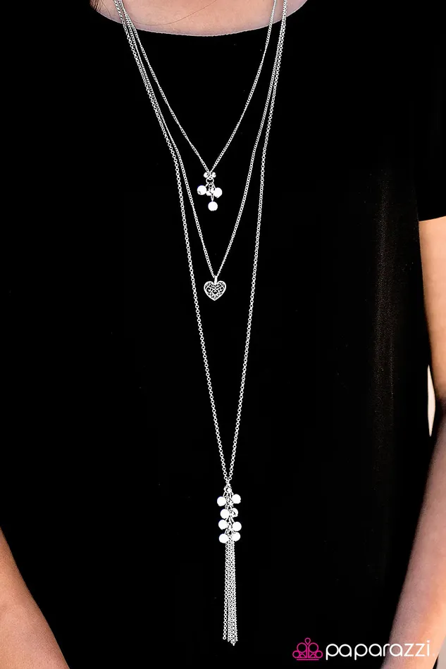 Necklaces Paparazzi Jewelry Paparazzi Necklace Whats Not To Love White