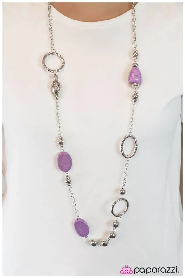 Necklaces Paparazzi Necklace Make The Most Of It Purple Paparazzi Jewelry