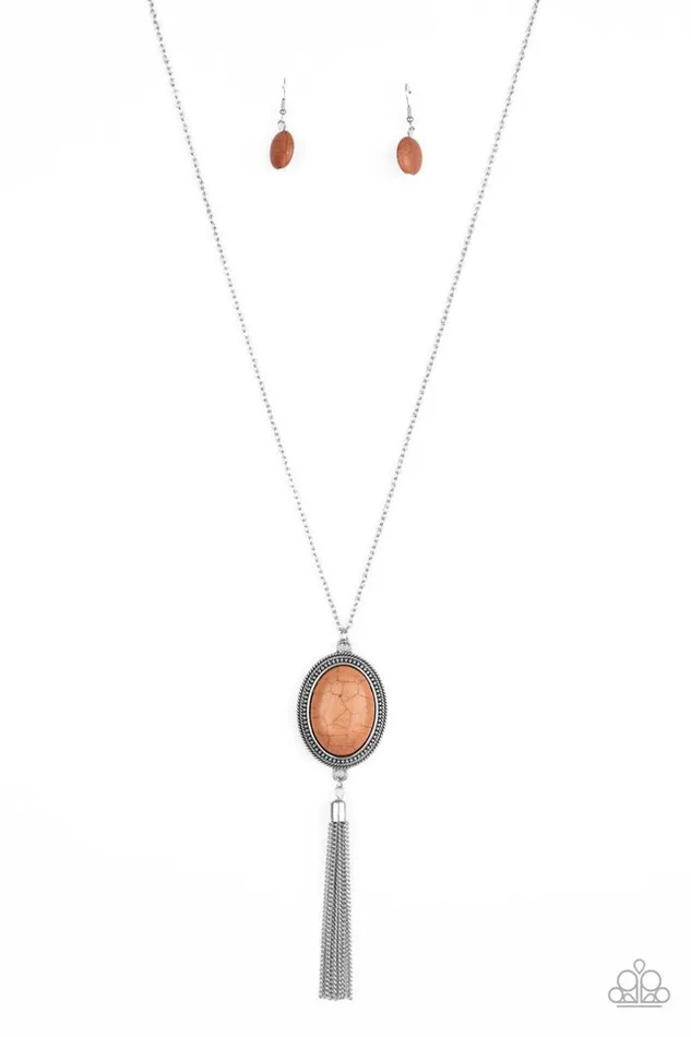 Necklaces Paparazzi Necklace Nomadic Dramatics Brown Paparazzi Jewelry Necklaces Paparazzi Necklace Nomadic Dramatics Brown Paparazzi Jewelry