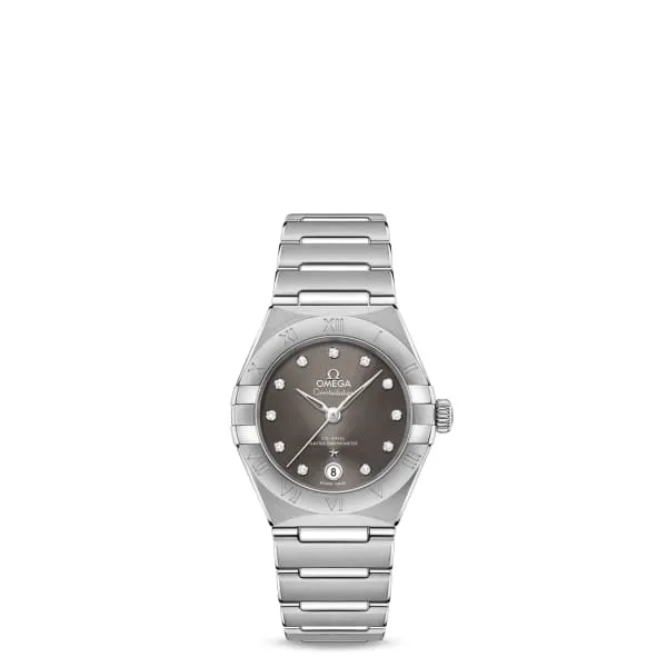 Omega Bracelets Omega Constellation 29mm Watch Ref 13110292056001 Grey Diamond Index Dial Stainless Steel Bracelet Omega Bracelets Omega Constellation 29mm Watch Ref 13110292056001 Grey Diamond Index Dial Stainless Steel Bracelet