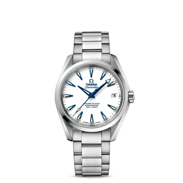 Omega Seamaster 39mm Watch Ref 23190392104001 White Index Dial Titanium Bracelet Omega Bracelets Omega Seamaster 39mm Watch Ref 23190392104001 White Index Dial Titanium Bracelet Omega Bracelets