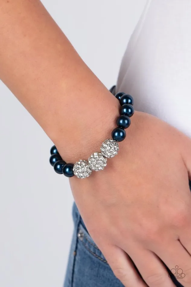 Paparazzi Bracelet Breathtaking Ball Blue Paparazzi Jewelry Bracelets