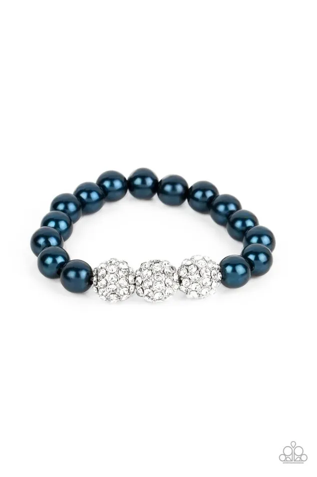 Paparazzi Bracelet Breathtaking Ball Blue Paparazzi Jewelry Bracelets Paparazzi Bracelet Breathtaking Ball Blue Paparazzi Jewelry Bracelets