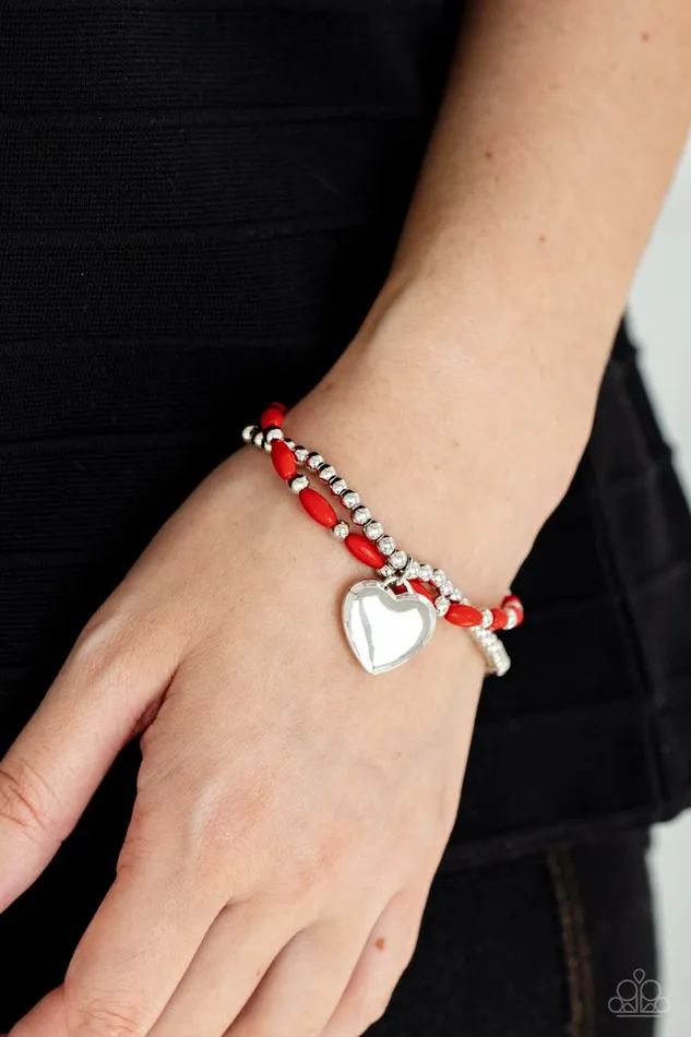 Paparazzi Bracelet Candy Gram Red Paparazzi Jewelry Bracelets
