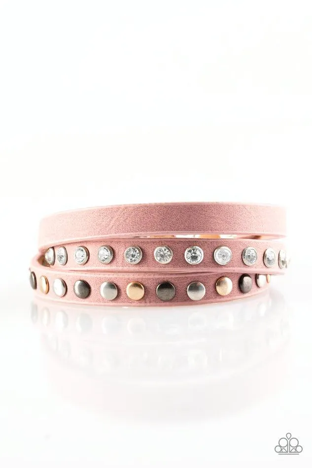 Paparazzi Bracelet Catwalk Casual Pink Paparazzi Jewelry Bracelets