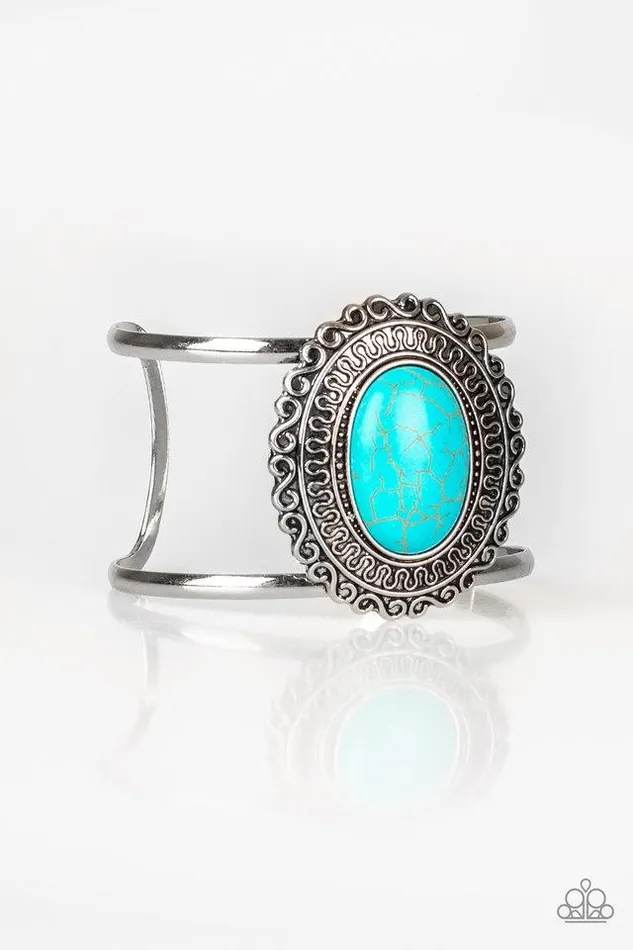 Paparazzi Bracelet Extra EMPRESSive Blue Paparazzi Jewelry Bracelets
