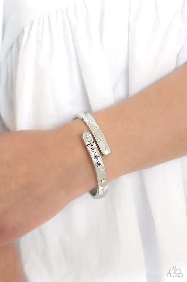 Paparazzi Bracelet Gorgeous Grandma White Paparazzi Jewelry Bracelets