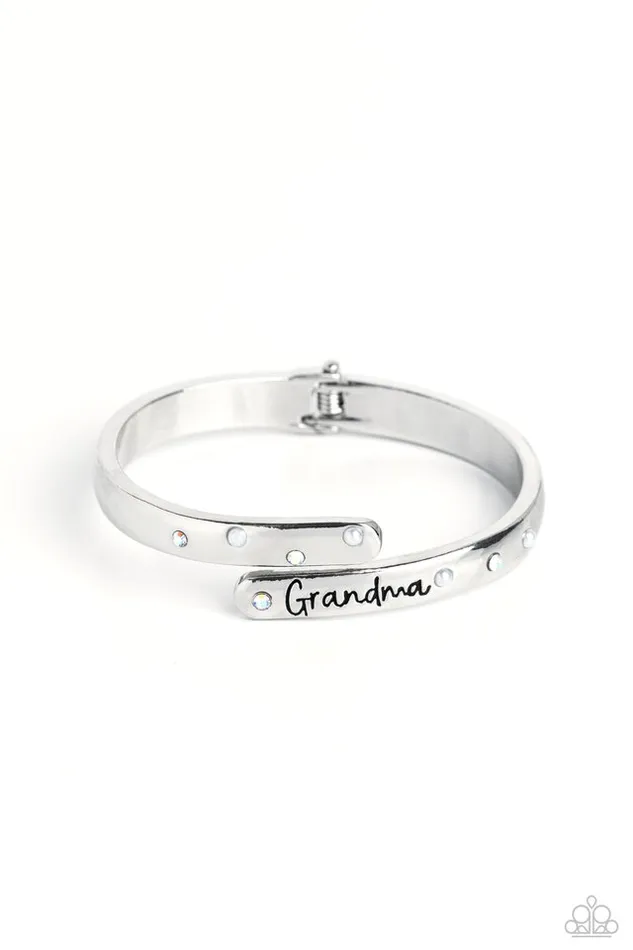 Paparazzi Bracelet Gorgeous Grandma White Paparazzi Jewelry Bracelets
