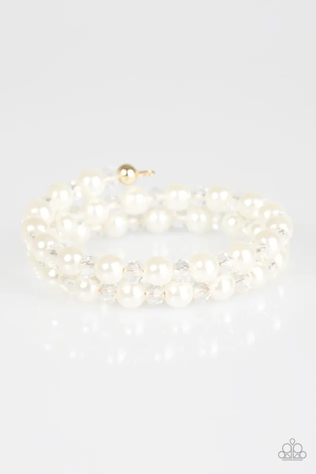 Paparazzi Bracelet Modestly Modest White Paparazzi Jewelry Bracelets
