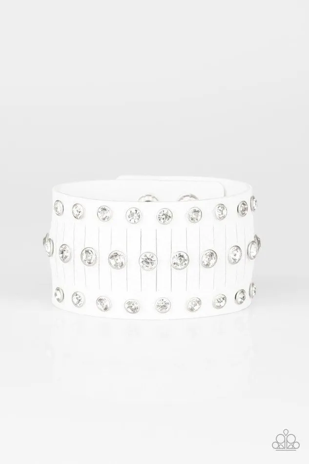 Paparazzi Bracelet Now Taking The Stage White Paparazzi Jewelry Bracelets