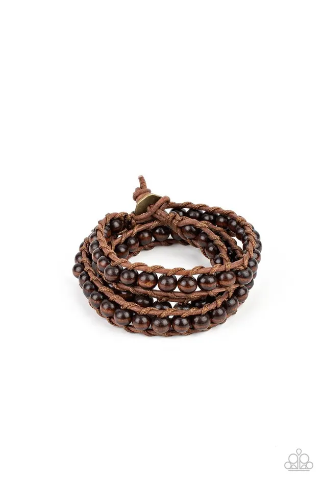 Paparazzi Bracelet Pine Paradise Brown Paparazzi Jewelry Bracelets Paparazzi Bracelet Pine Paradise Brown Paparazzi Jewelry Bracelets
