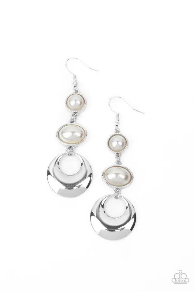 Paparazzi Earring Bubbling To The Surface White Paparazzi Jewelry Earrings Paparazzi Earring Bubbling To The Surface White Paparazzi Jewelry Earrings
