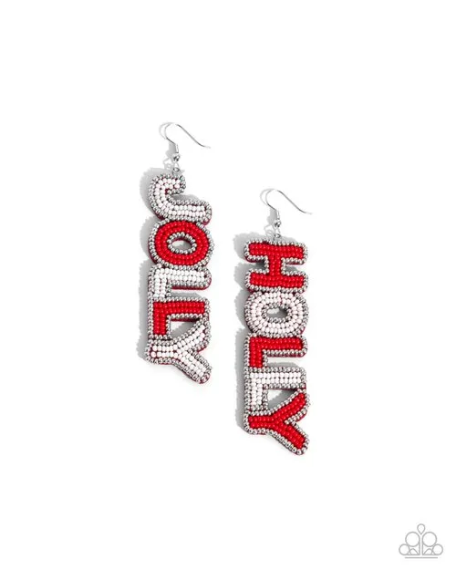 Paparazzi Earring Jolly Holiday Paparazzi Jewelry Earrings Paparazzi Earring Jolly Holiday Paparazzi Jewelry Earrings
