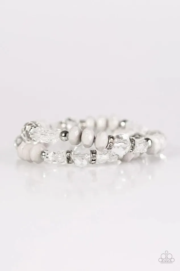 Paparazzi Jewelry Bracelets Paparazzi Bracelet A Midsummer Nights GLEAM Silver