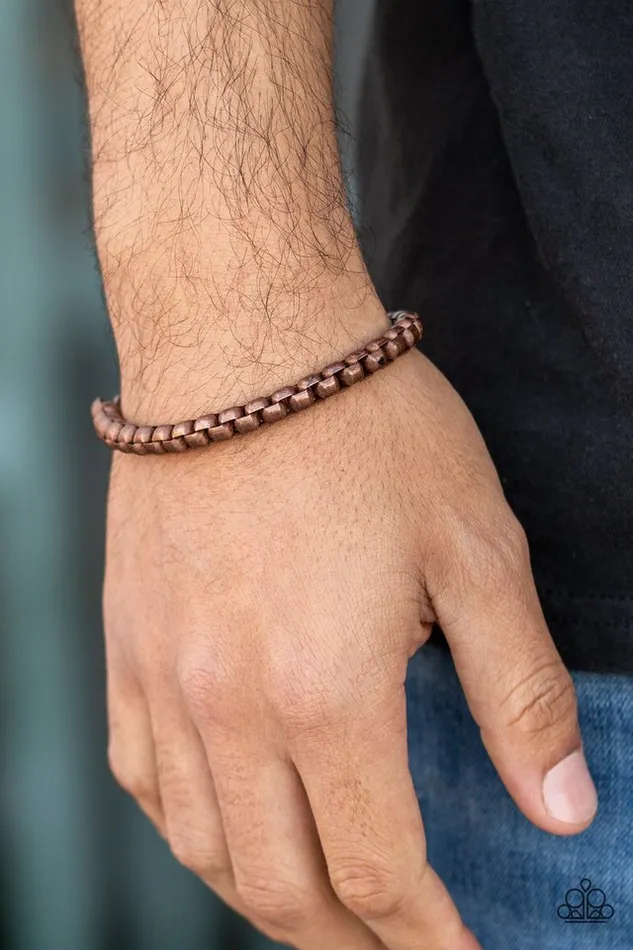 Paparazzi Jewelry Bracelets Paparazzi Bracelet Alley Oop Copper