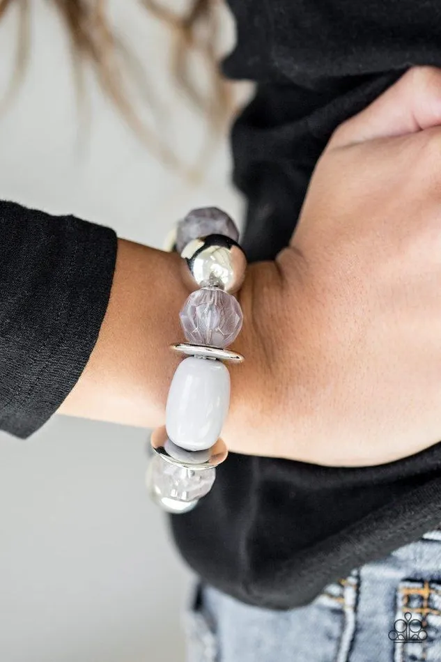 Paparazzi Jewelry Bracelets Paparazzi Bracelet BAY After BAY Silver